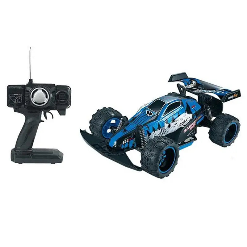 High Speed RC Racing Car with 2 Rechargeable Batteries, 1/20 2WD All Terrain Hobby RC Cars Toys Fast Vehicle