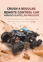 RC Car 6WD Alloy Rc Climbing Car High Speed Vehicle 6WD Remote Control Racing Car