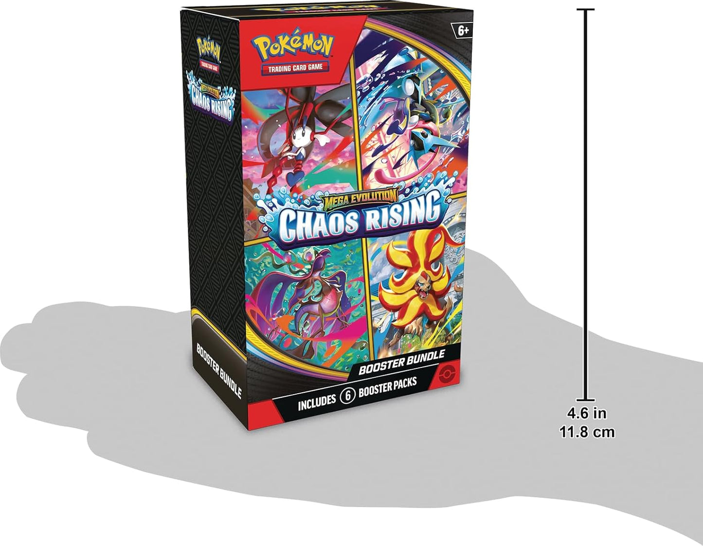 Pokemon TCG: Mega Evolution Chaos Rising Booster Bundle