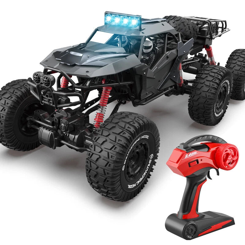 RC Car 6WD Alloy Rc Climbing Car High Speed Vehicle 6WD Remote Control Racing Car