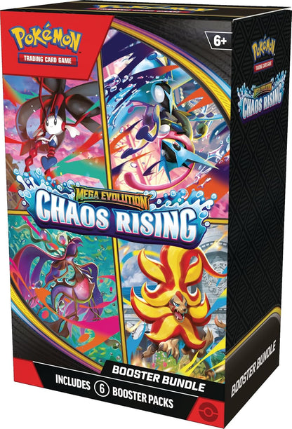 Pokemon TCG: Mega Evolution Chaos Rising Booster Bundle