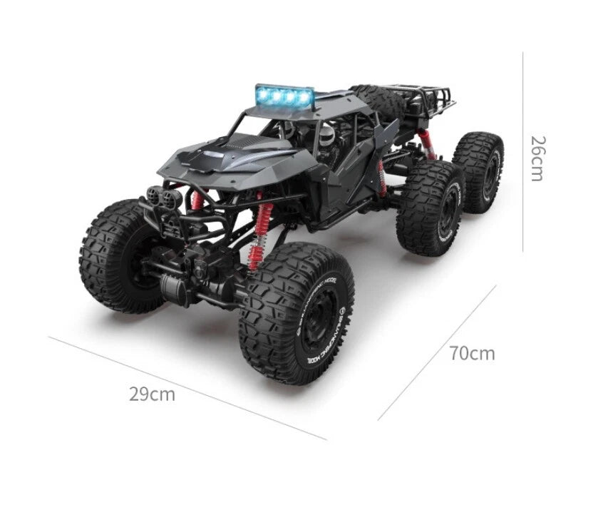 RC Car 6WD Alloy Rc Climbing Car High Speed Vehicle 6WD Remote Control Racing Car